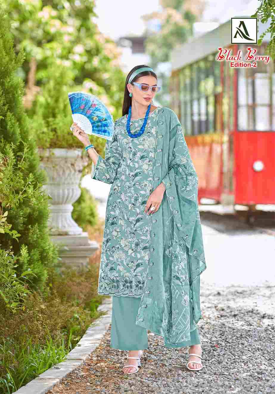 Black Berry Vol-2 By Alok Suit 1996-815-01 To 1996-815-06 Series Beautiful Festive Suits Colorful Stylish Fancy Casual Wear & Ethnic Wear Pure Cambric Cotton Dresses At Wholesale Price