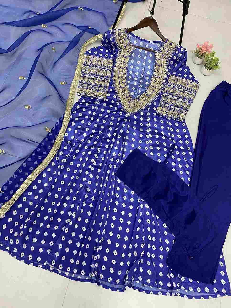 Le-1957 By Fashid Wholesale Beautiful Colorful Fancy Wedding Collection Occasional Wear & Party Wear Chinnon Dresses At Wholesale Price