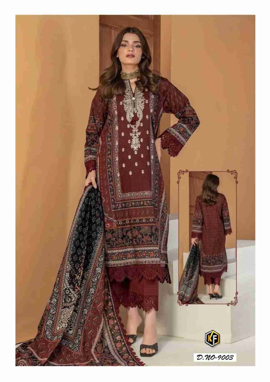 Rangrez Vol-9 By Keval Fab 9001 To 9006 Series Beautiful Festive Suits Stylish Fancy Colorful Casual Wear & Ethnic Wear Heavy Cotton Print Dresses At Wholesale Price