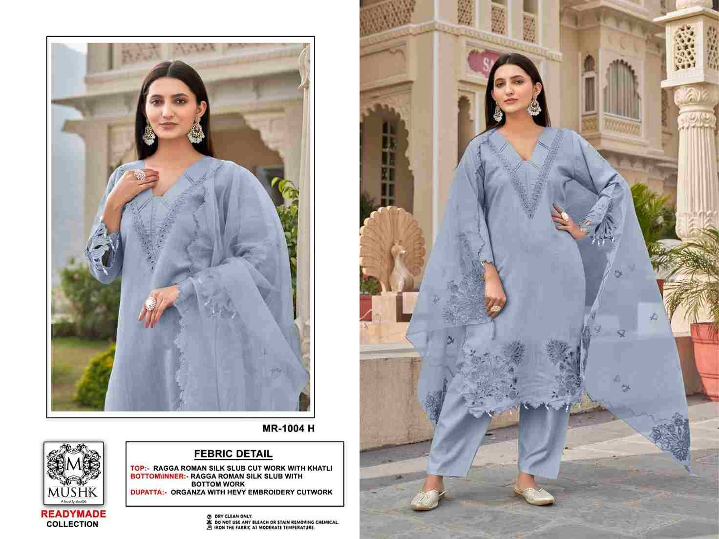Mushk Hit Design 1004 Colours Vol-3 By Mushk 1004-G To 1004-J Series Beautiful Winter Collection Pakistani Suits Stylish Fancy Colorful Casual Wear & Ethnic Wear Roman Silk Dresses At Wholesale Price