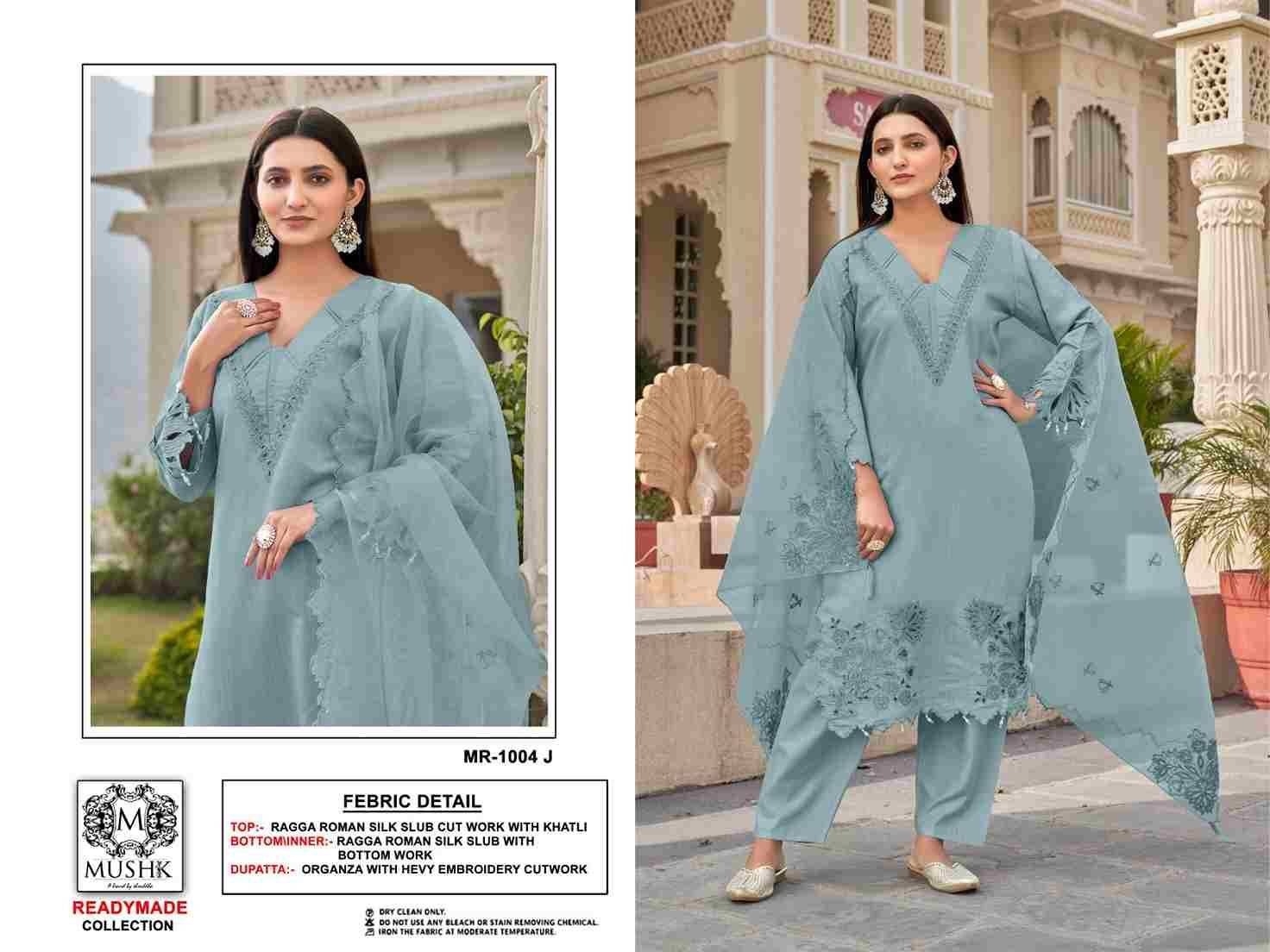 Mushk Hit Design 1004 Colours Vol-3 By Mushk 1004-G To 1004-J Series Beautiful Winter Collection Pakistani Suits Stylish Fancy Colorful Casual Wear & Ethnic Wear Roman Silk Dresses At Wholesale Price