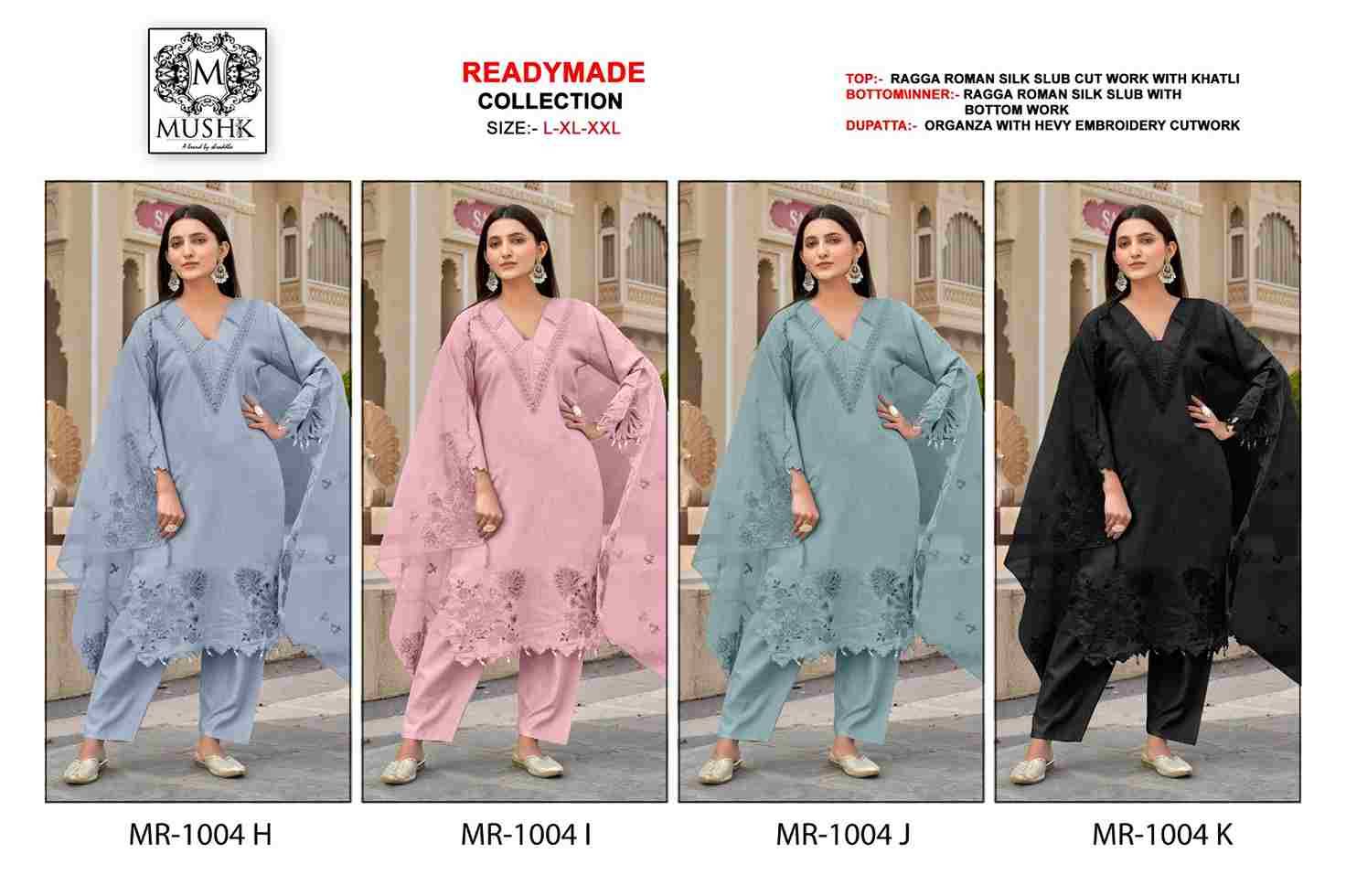 Mushk Hit Design 1004 Colours Vol-3 By Mushk 1004-G To 1004-J Series Beautiful Winter Collection Pakistani Suits Stylish Fancy Colorful Casual Wear & Ethnic Wear Roman Silk Dresses At Wholesale Price