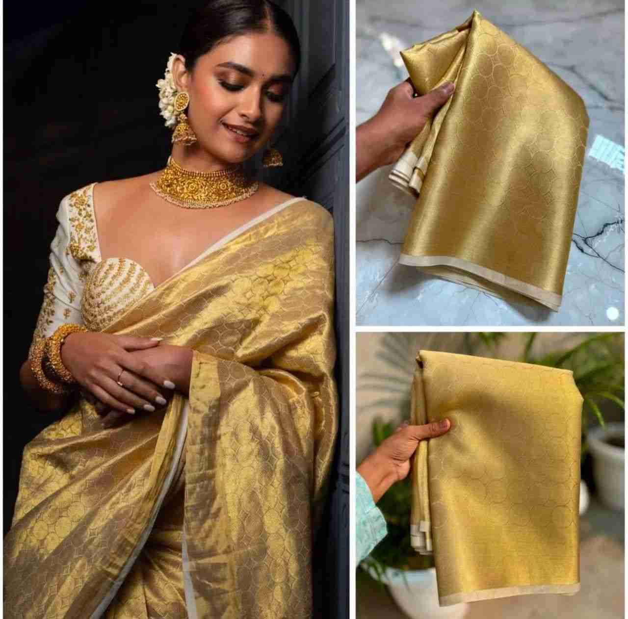 Ab-kirti By Fashid Wholesale Indian Traditional Wear Collection Beautiful Stylish Fancy Colorful Party Wear & Occasional Wear Soft Tissue Silk Sarees At Wholesale Price