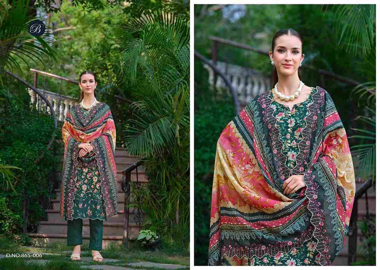 Fiza By Belliza 865-001 To 865-008 Series Beautiful Festive Suits Stylish Fancy Colorful Casual Wear & Ethnic Wear Pure Cotton Dresses At Wholesale Price