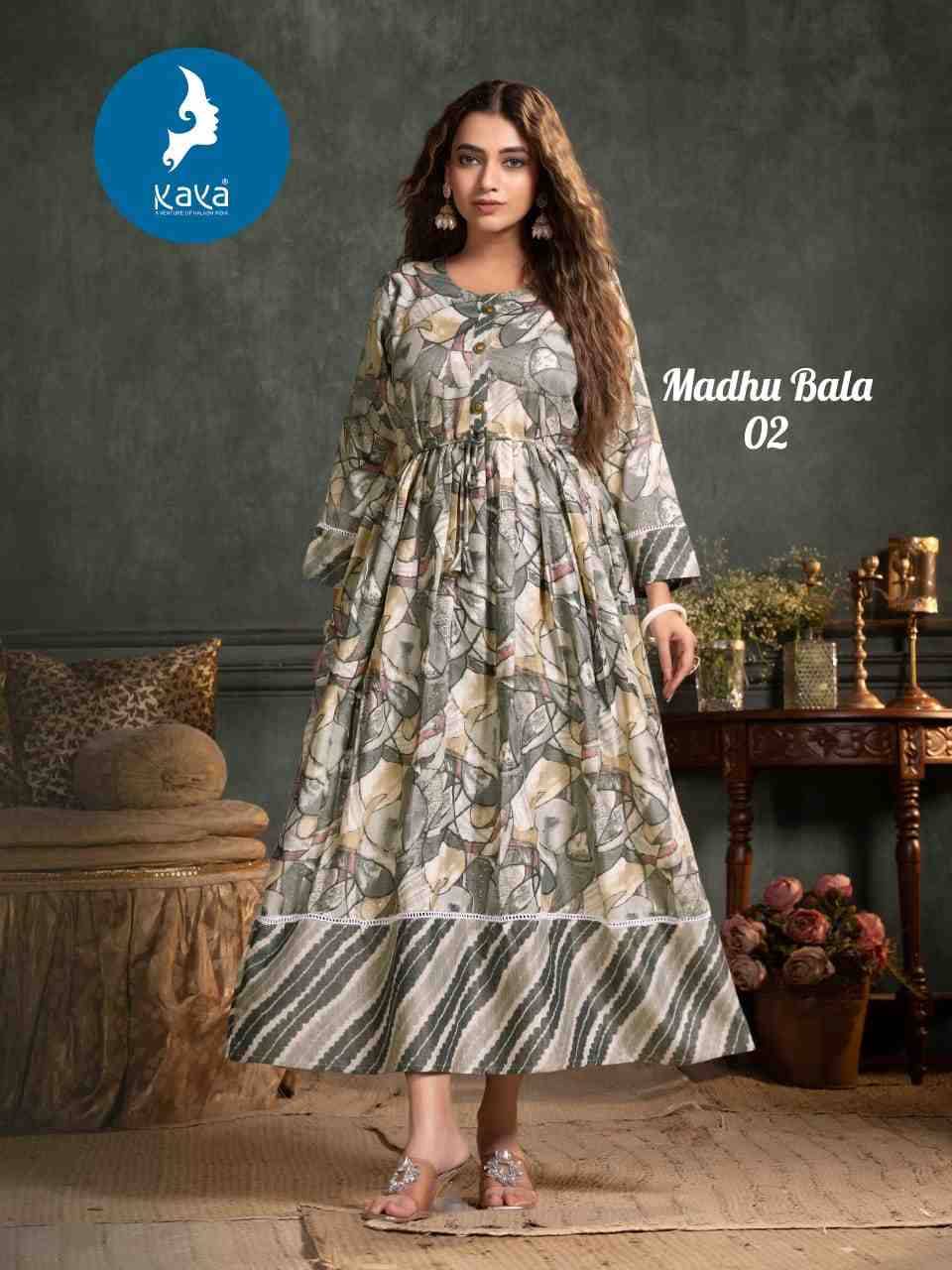 Madhu Bala By Kaya 01 To 08 Series Designer Stylish Fancy Colorful Beautiful Party Wear & Ethnic Wear Collection Capsule Print Gowns At Wholesale Price