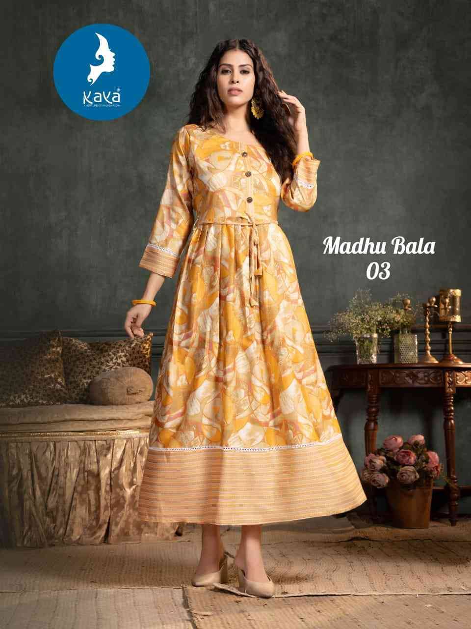 Madhu Bala By Kaya 01 To 08 Series Designer Stylish Fancy Colorful Beautiful Party Wear & Ethnic Wear Collection Capsule Print Gowns At Wholesale Price