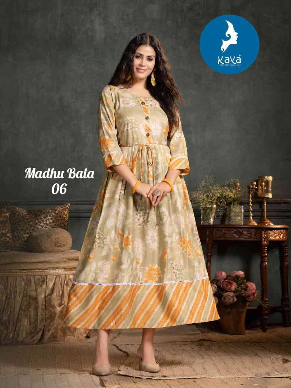 Madhu Bala By Kaya 01 To 08 Series Designer Stylish Fancy Colorful Beautiful Party Wear & Ethnic Wear Collection Capsule Print Gowns At Wholesale Price