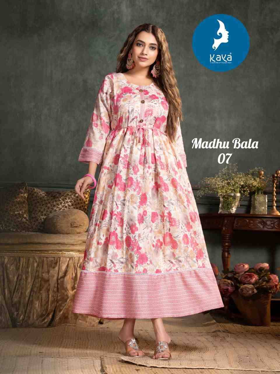 Madhu Bala By Kaya 01 To 08 Series Designer Stylish Fancy Colorful Beautiful Party Wear & Ethnic Wear Collection Capsule Print Gowns At Wholesale Price