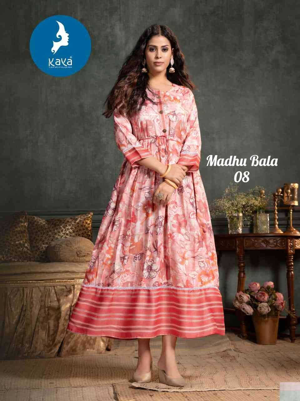 Madhu Bala By Kaya 01 To 08 Series Designer Stylish Fancy Colorful Beautiful Party Wear & Ethnic Wear Collection Capsule Print Gowns At Wholesale Price