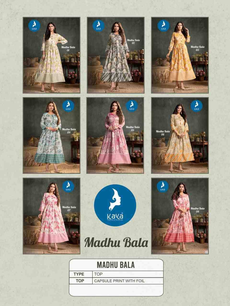 Madhu Bala By Kaya 01 To 08 Series Designer Stylish Fancy Colorful Beautiful Party Wear & Ethnic Wear Collection Capsule Print Gowns At Wholesale Price