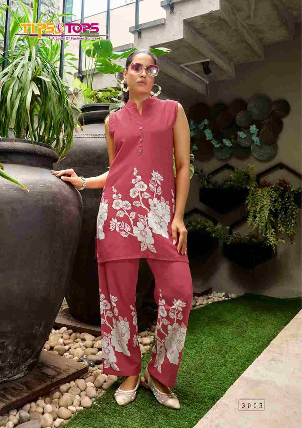 Summer Beauty Vol-3 By Tips And Tops 3001 To 3006 Series Designer Stylish Fancy Colorful Beautiful Party Wear & Ethnic Wear Collection Heavy Rayon Co-Ords At Wholesale Price