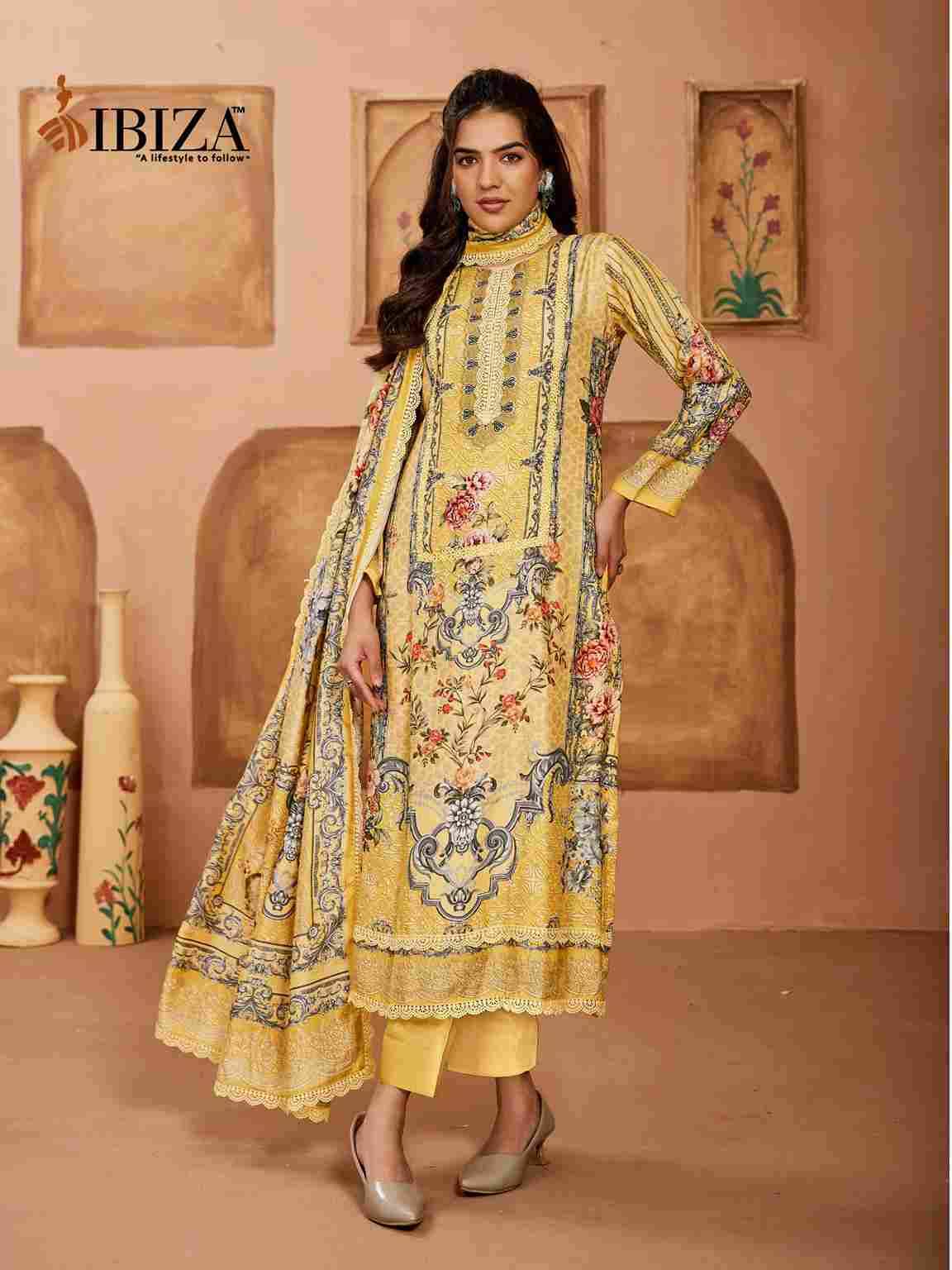 Riyasat Vol-8 By Ibiza 15944 To 15947 Series Beautiful Stylish Festive Suits Fancy Colorful Casual Wear & Ethnic Wear & Ready To Wear Pure Bemberg Muslin Dresses At Wholesale Price