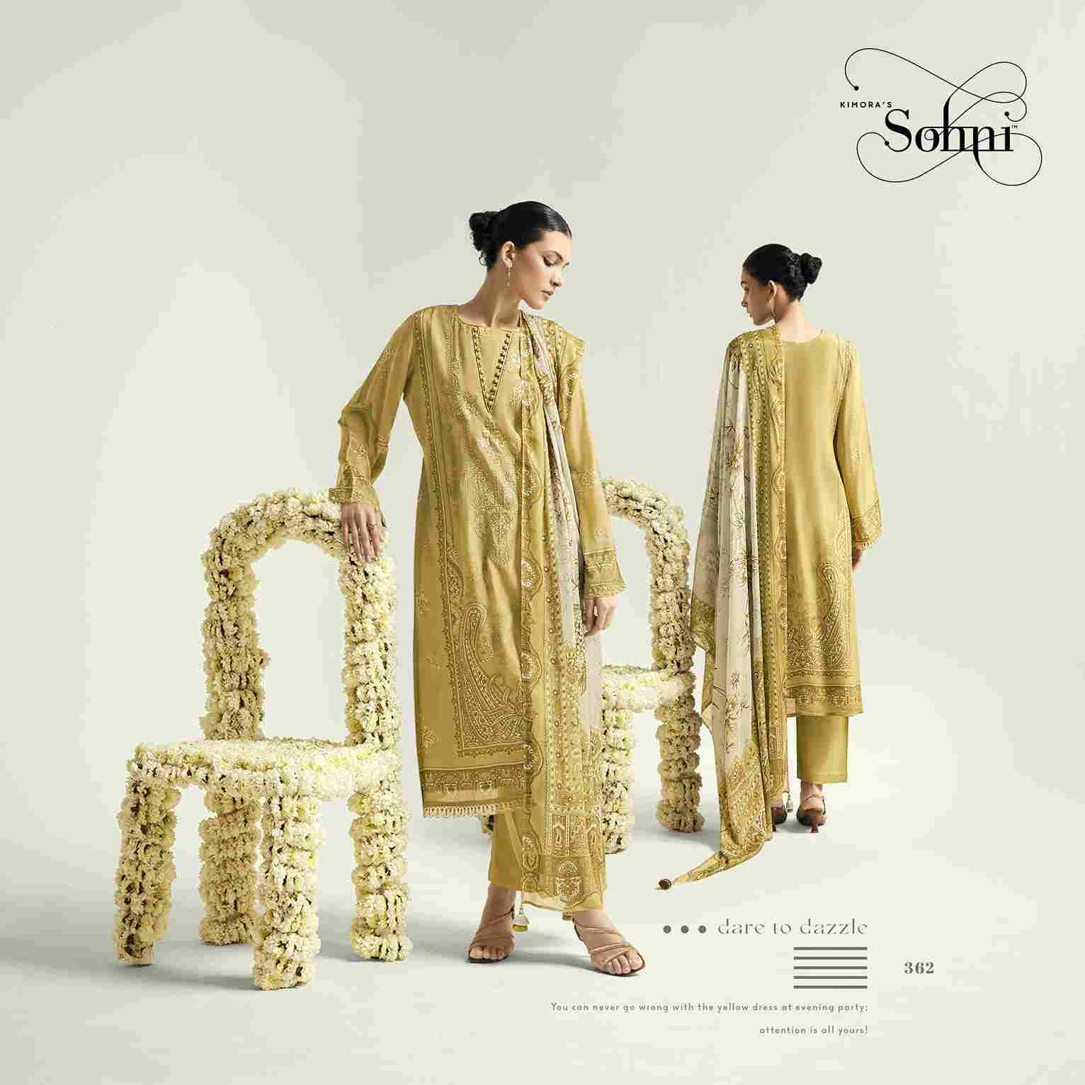 Sonnet By Sohni 361 To 364 Series Beautiful Suits Colorful Stylish Fancy Casual Wear & Ethnic Wear Pure Cotton Lawn Embroidery Dresses At Wholesale Price