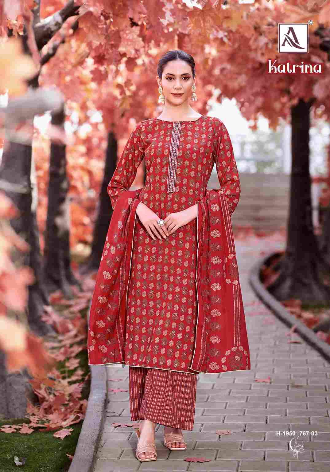Katrina By Alok Suit 1950-767-01 To 1950-767-06 Series Beautiful Festive Suits Colorful Stylish Fancy Casual Wear & Ethnic Wear Pure Viscose Rayon Dresses At Wholesale Price