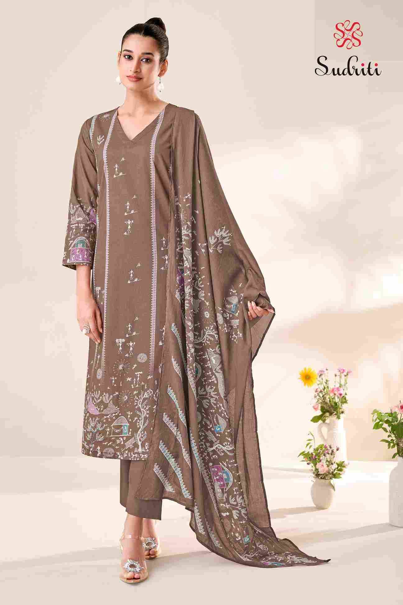 Trible Thread Vol-2 By Sudriti Beautiful Stylish Festive Suits Fancy Colorful Casual Wear & Ethnic Wear & Ready To Wear Cotton Lawn Digital Print Dresses At Wholesale Price