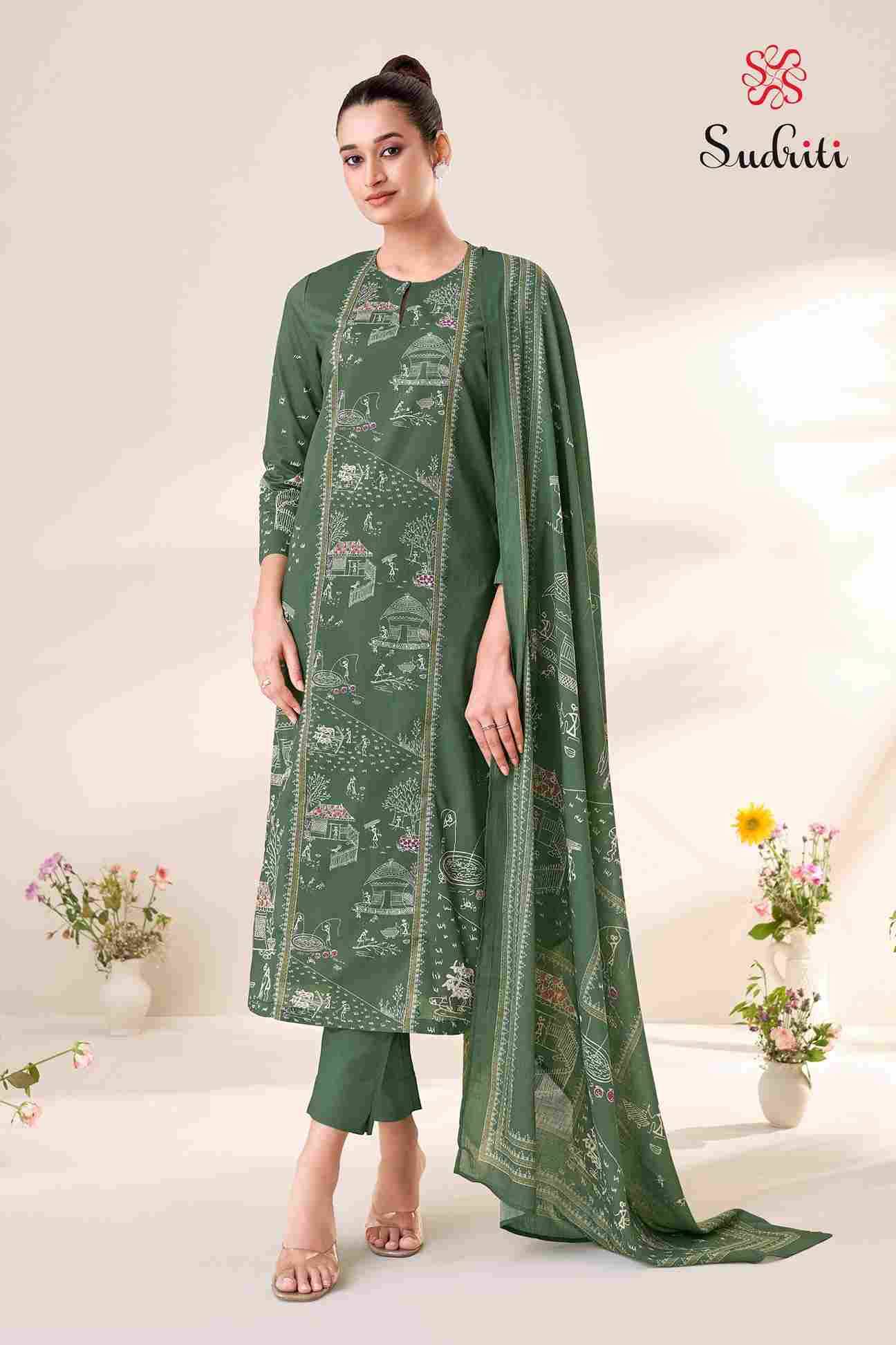 Trible Thread Vol-2 By Sudriti Beautiful Stylish Festive Suits Fancy Colorful Casual Wear & Ethnic Wear & Ready To Wear Cotton Lawn Digital Print Dresses At Wholesale Price