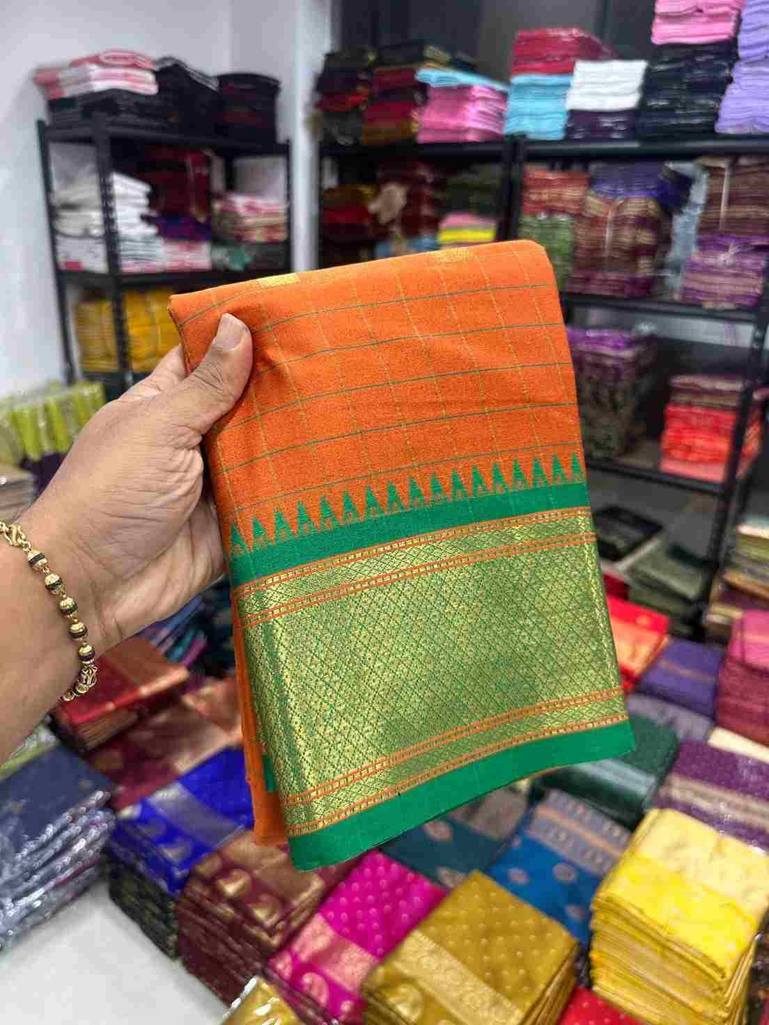 Ab-Checks By Fashid Wholesale 01 To 08 Series Indian Traditional Wear Collection Beautiful Stylish Fancy Colorful Party Wear & Occasional Wear Mal Cotton Sarees At Wholesale Price