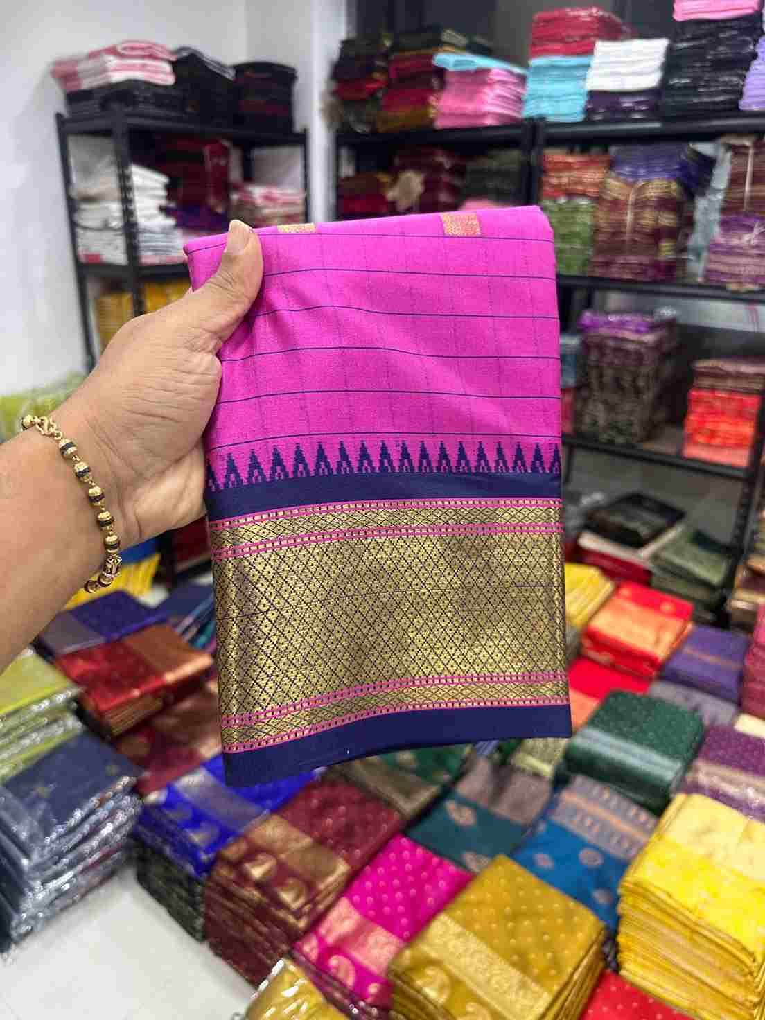 Ab-Checks By Fashid Wholesale 01 To 08 Series Indian Traditional Wear Collection Beautiful Stylish Fancy Colorful Party Wear & Occasional Wear Mal Cotton Sarees At Wholesale Price