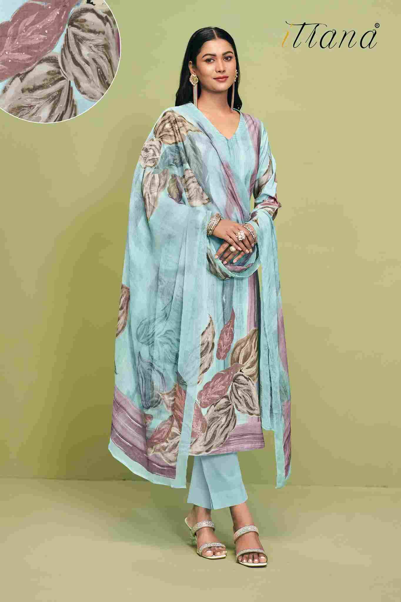 Summer Floral By Itrana Beautiful Festive Suits Colorful Stylish Fancy Casual Wear & Ethnic Wear Pure Lawn Cotton Dresses At Wholesale Price