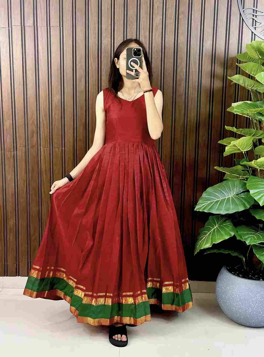Pv-Gown-Vol-2 By Fashid Wholesale 01 To 04 Series Designer Beautiful Collection Occasional Wear & Party Wear Heavy Silk Gowns At Wholesale Price