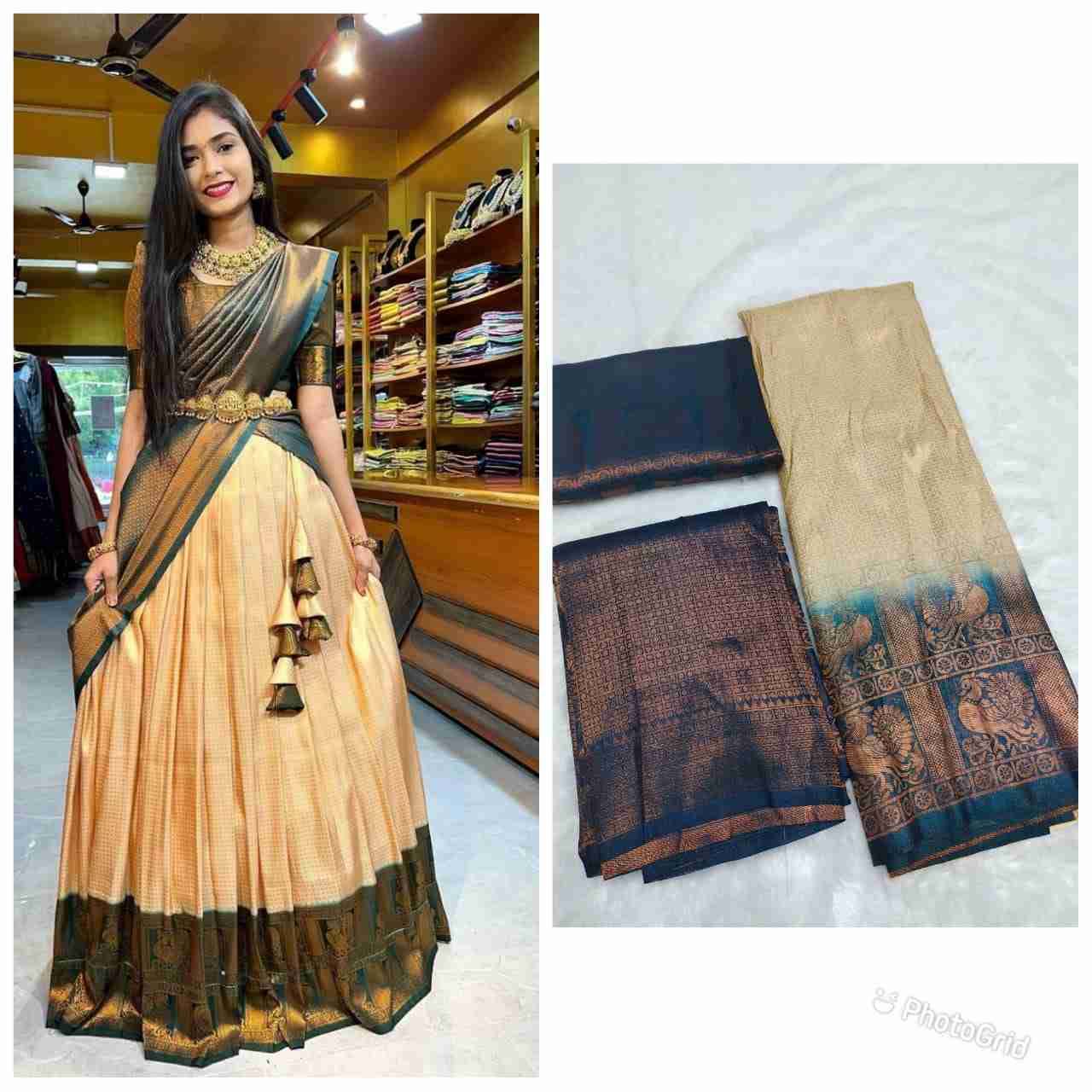 Pv Lehenga Vol-3 By Fashid Wholesale 01 To 04 Series Designer Beautiful Collection Occasional Wear & Party Wear Pure Soft Silk Zari Lehengas At Wholesale Price