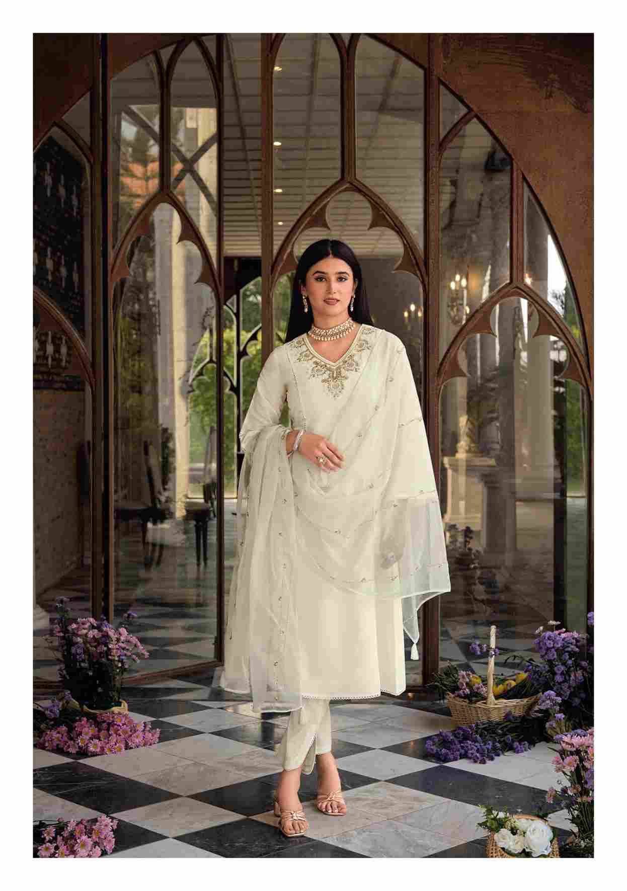 Rangeen By Lady Leela 31051 To 31054 Series Beautiful Festive Suits Colorful Stylish Fancy Casual Wear & Ethnic Wear Pure Viscose Silk With Work Dresses At Wholesale Price