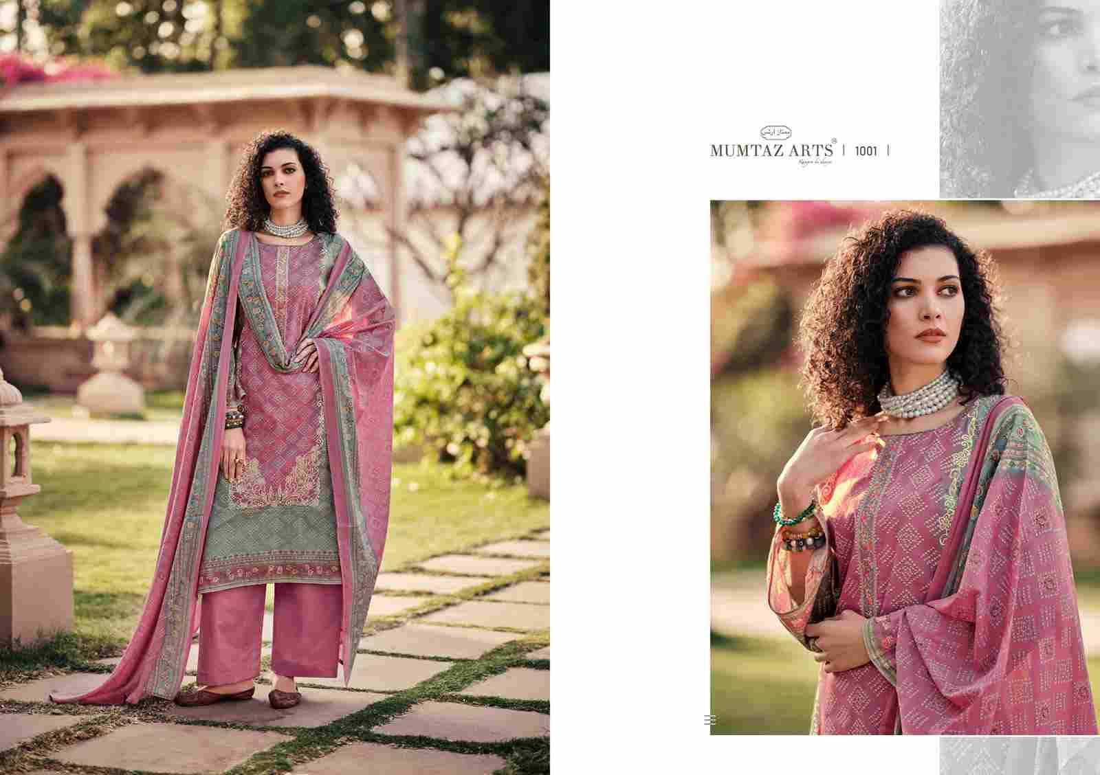 Saaj By Mumtaz Arts 1001 To 1007 Series Beautiful Festive Suits Colorful Stylish Fancy Casual Wear & Ethnic Wear Pure Viscose Cotton Dresses At Wholesale Price
