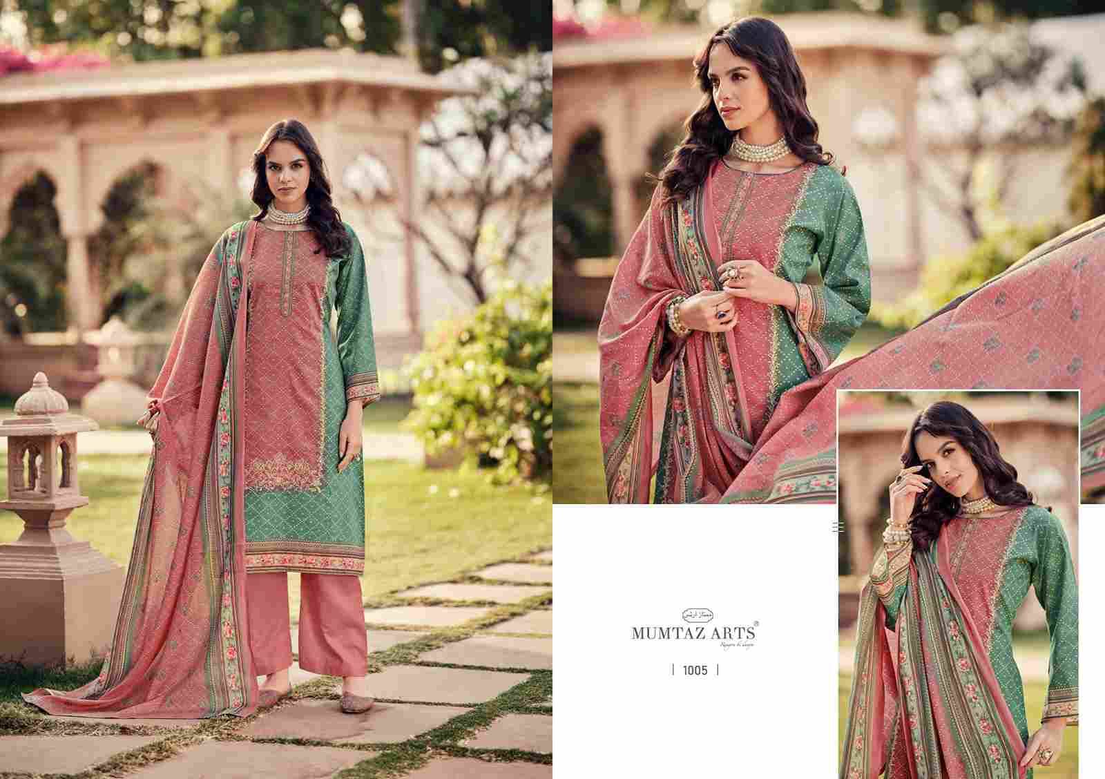 Saaj By Mumtaz Arts 1001 To 1007 Series Beautiful Festive Suits Colorful Stylish Fancy Casual Wear & Ethnic Wear Pure Viscose Cotton Dresses At Wholesale Price