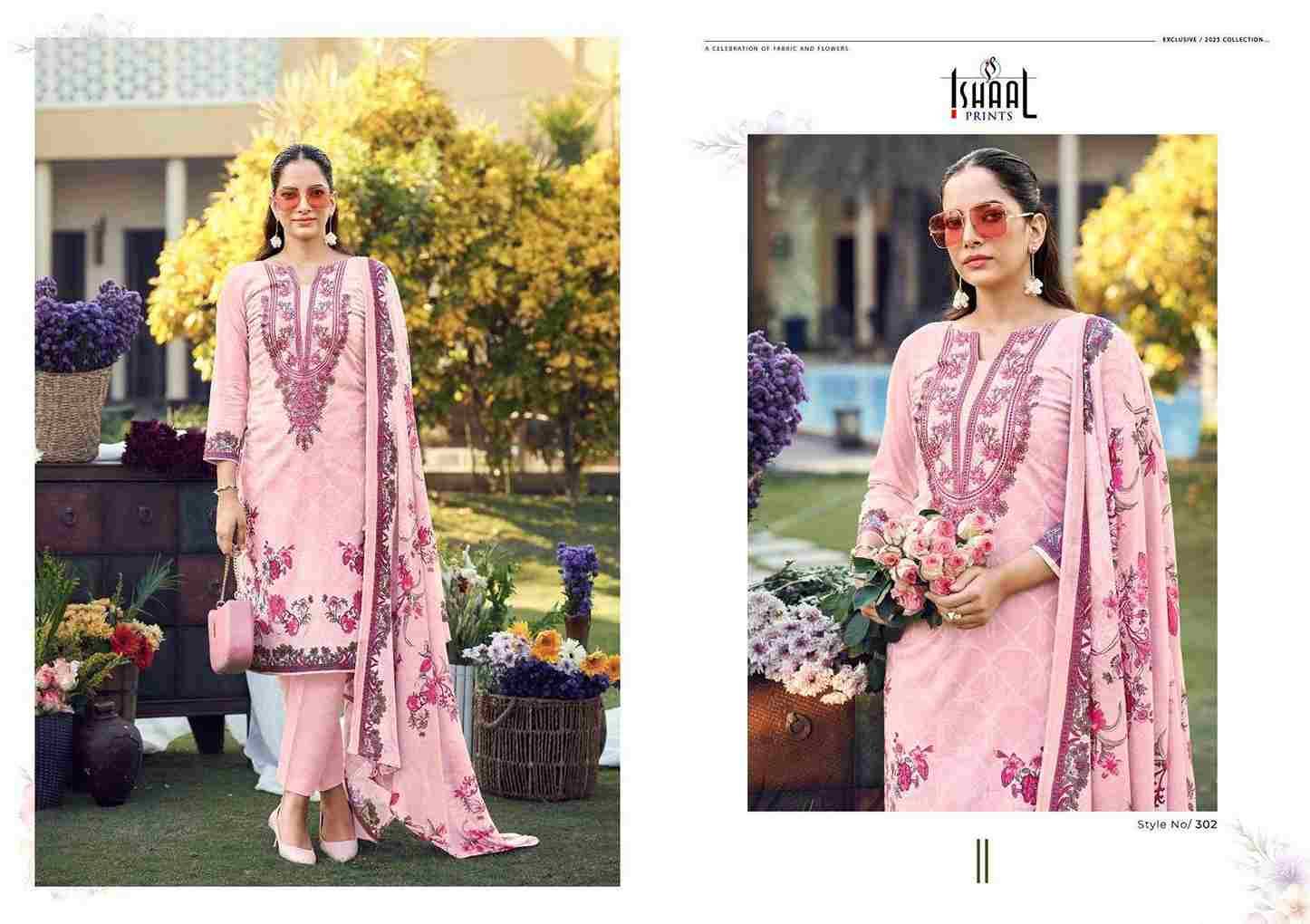 Maira Vol-3 By Ishaal Prints 301 To 308 Series Beautiful Suits Colorful Stylish Fancy Casual Wear & Ethnic Wear Pure Lawn Printed Dresses At Wholesale Price