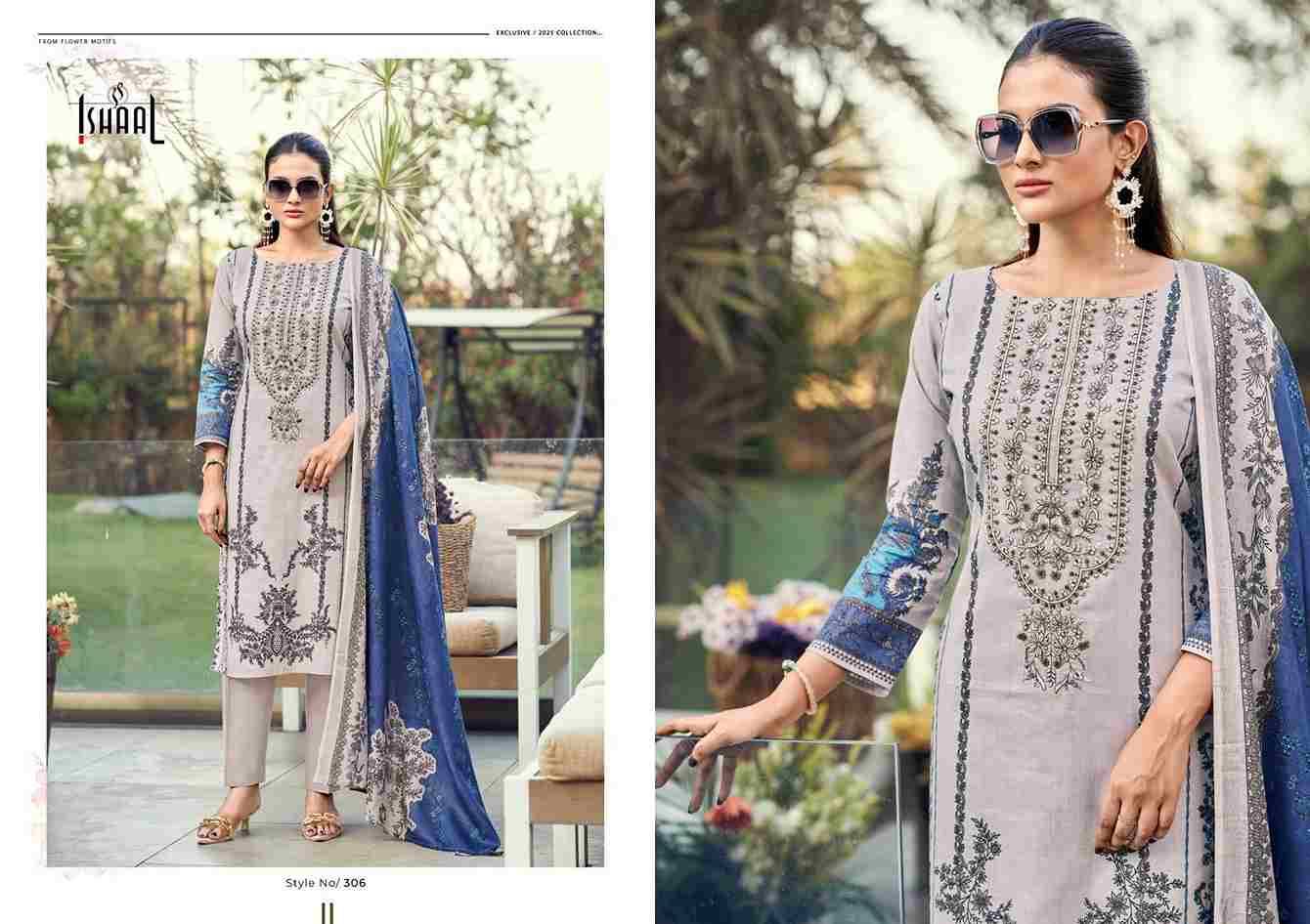 Maira Vol-3 By Ishaal Prints 301 To 308 Series Beautiful Suits Colorful Stylish Fancy Casual Wear & Ethnic Wear Pure Lawn Printed Dresses At Wholesale Price