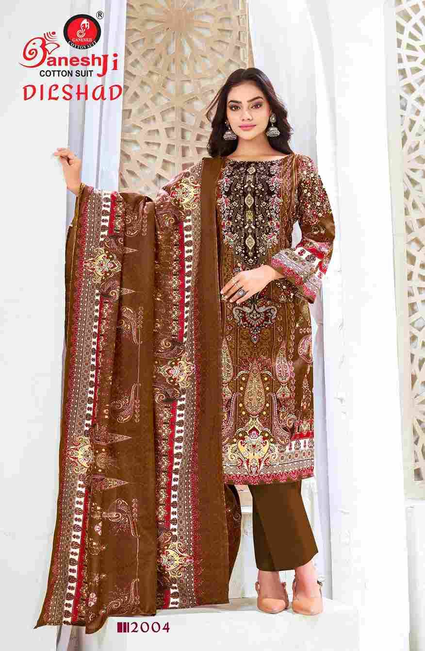 Dilshad Vol-2 By Ganeshji 2001 To 2008 Series Beautiful Festive Suits Stylish Fancy Colorful Party Wear & Occasional Wear Pure Cotton Dresses At Wholesale Price