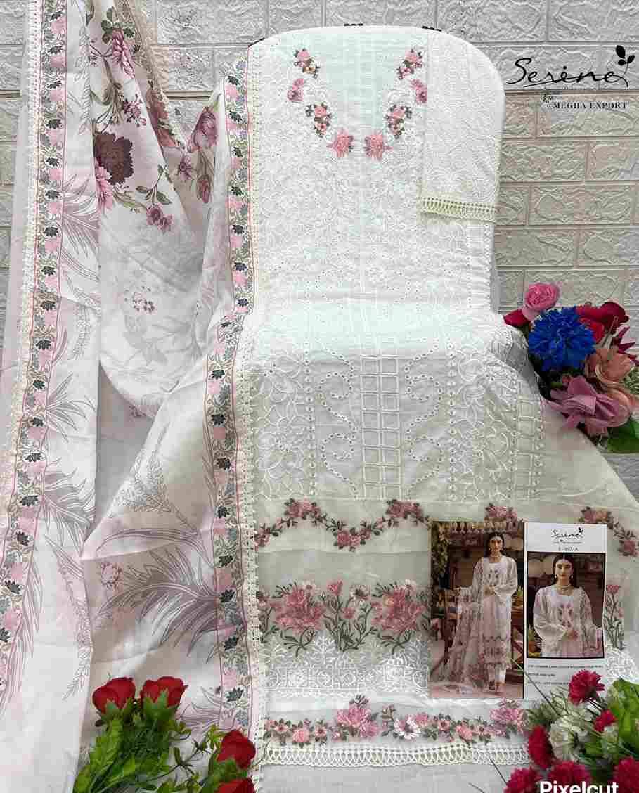 Serene Hit Design S-692 Colours By Serene S-692-A To S-692-D Series Designer Pakistani Suits Beautiful Fancy Colorful Stylish Party Wear & Occasional Wear Cambric Lawn Cotton Embroidered Dresses At Wholesale Price