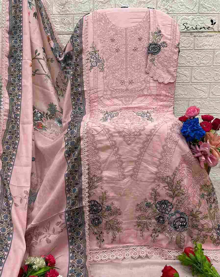 Serene Hit Design S-693 Colours By Serene S-693-A To S-693-D Series Designer Pakistani Suits Beautiful Fancy Colorful Stylish Party Wear & Occasional Wear Cambric Lawn Cotton Embroidered Dresses At Wholesale Price