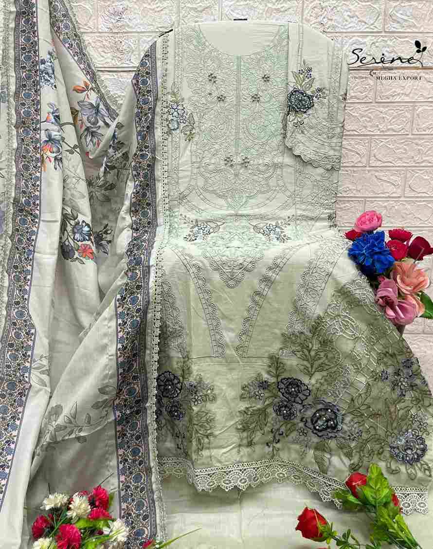 Serene Hit Design S-693 Colours By Serene S-693-A To S-693-D Series Designer Pakistani Suits Beautiful Fancy Colorful Stylish Party Wear & Occasional Wear Cambric Lawn Cotton Embroidered Dresses At Wholesale Price