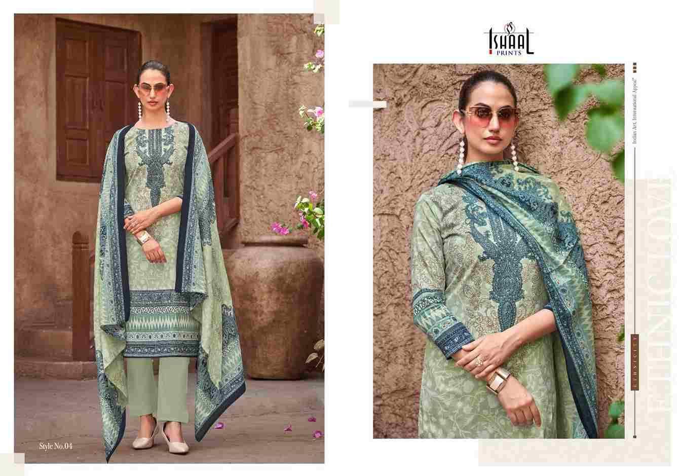 Combo-2025 By Ishaal Prints 01 To 10 Series Beautiful Suits Colorful Stylish Fancy Casual Wear & Ethnic Wear Pure Lawn Printed Dresses At Wholesale Price