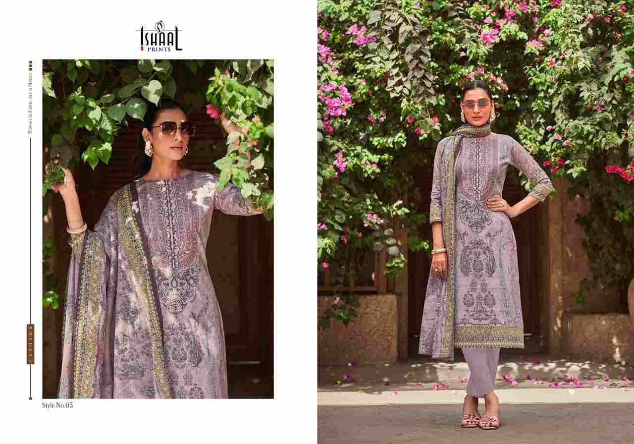 Combo-2025 By Ishaal Prints 01 To 10 Series Beautiful Suits Colorful Stylish Fancy Casual Wear & Ethnic Wear Pure Lawn Printed Dresses At Wholesale Price