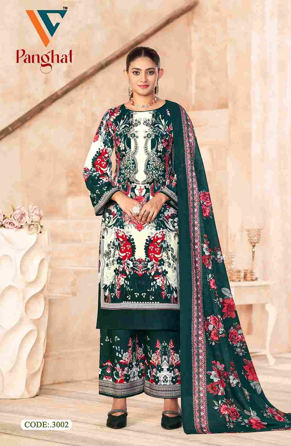 Panghat Vol-3 By Vandana Creation 3001 To 3008 Series Beautiful Festive Suits Stylish Fancy Colorful Casual Wear & Ethnic Wear Cotton Print Dresses At Wholesale Price