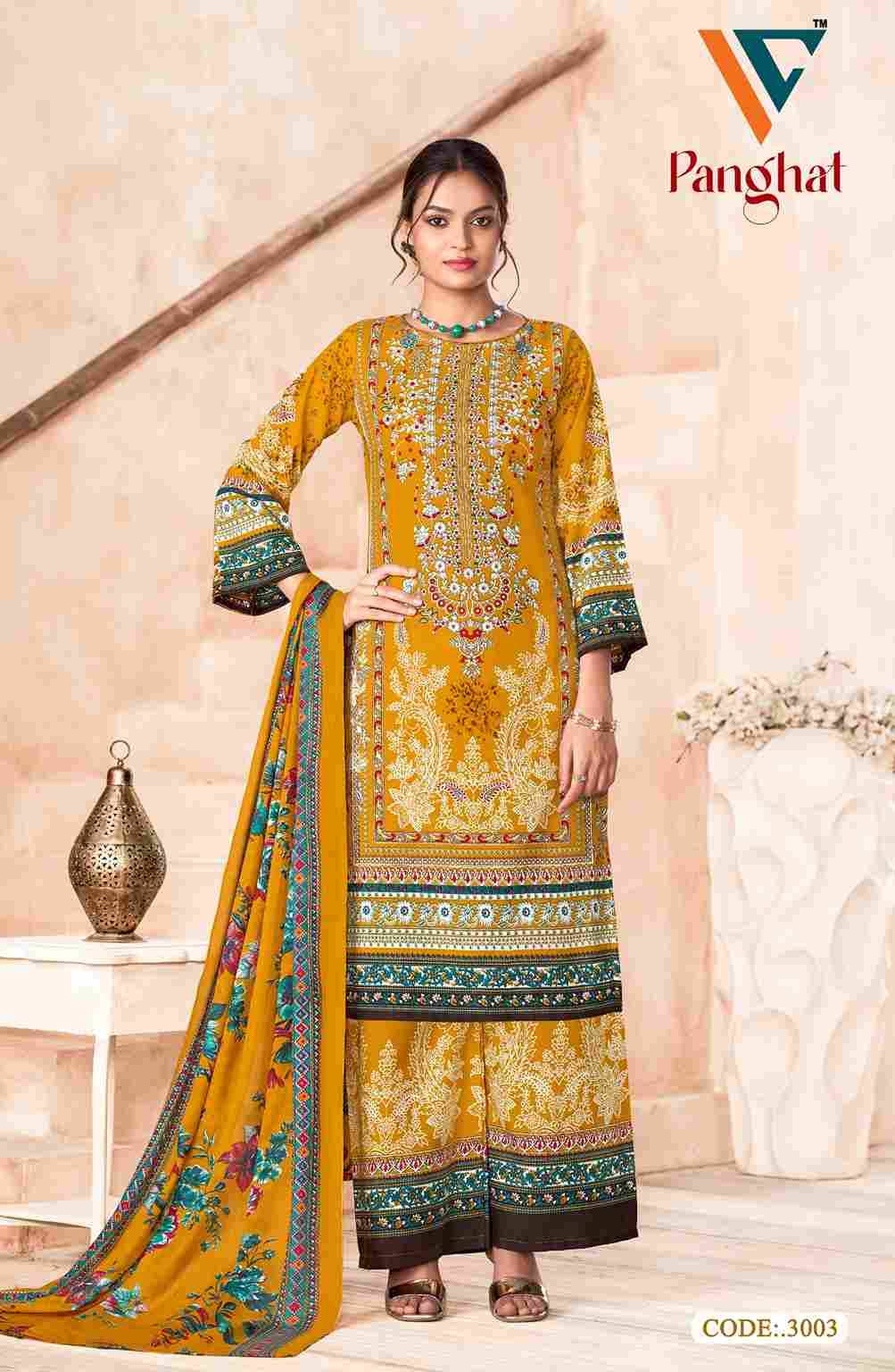 Panghat Vol-3 By Vandana Creation 3001 To 3008 Series Beautiful Festive Suits Stylish Fancy Colorful Casual Wear & Ethnic Wear Cotton Print Dresses At Wholesale Price