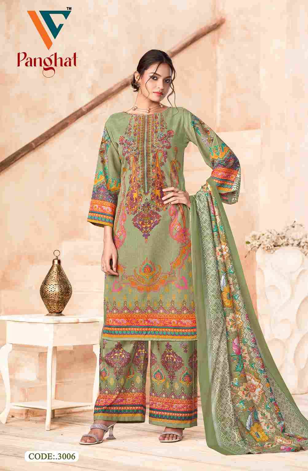 Panghat Vol-3 By Vandana Creation 3001 To 3008 Series Beautiful Festive Suits Stylish Fancy Colorful Casual Wear & Ethnic Wear Cotton Print Dresses At Wholesale Price