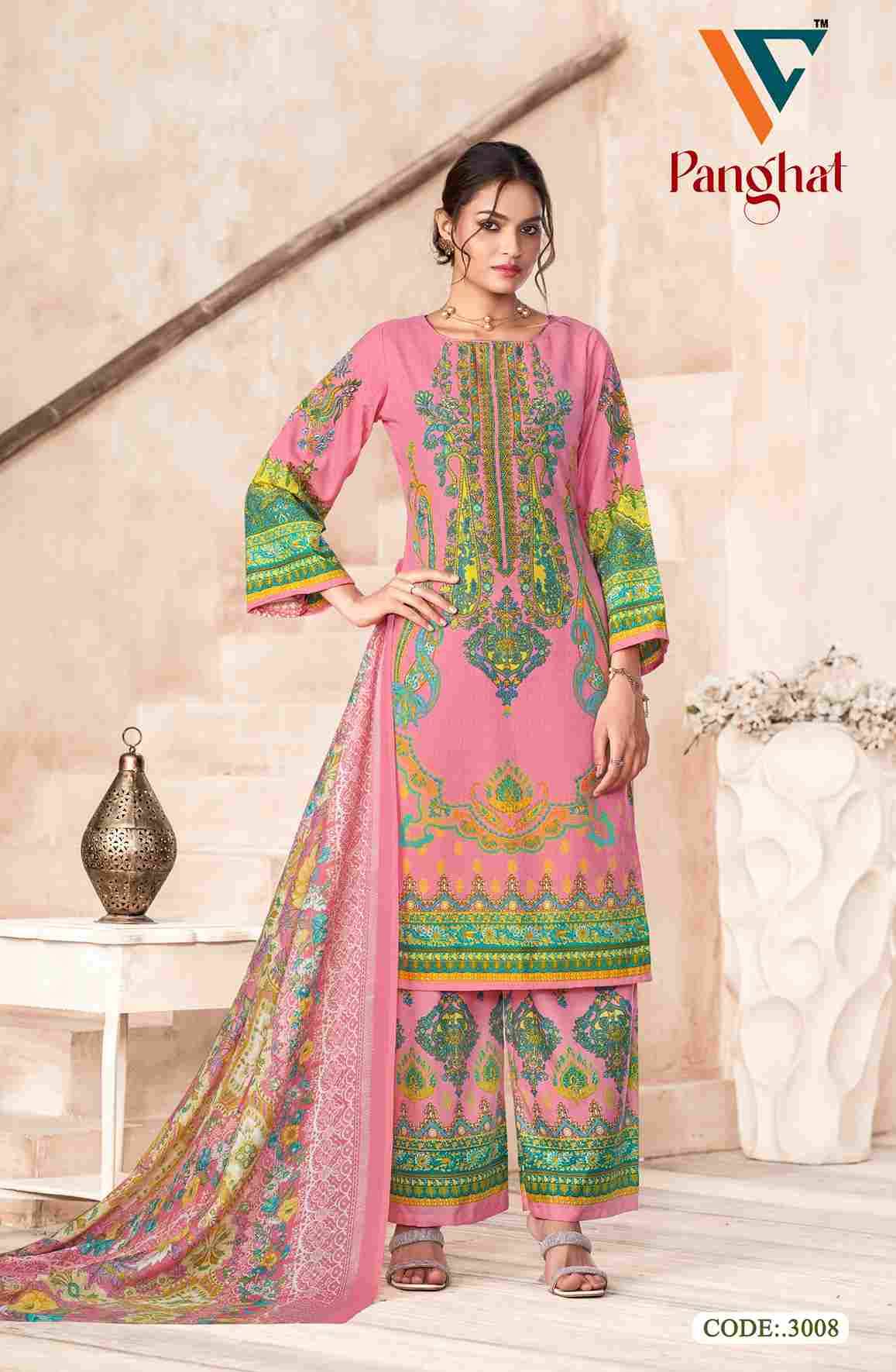 Panghat Vol-3 By Vandana Creation 3001 To 3008 Series Beautiful Festive Suits Stylish Fancy Colorful Casual Wear & Ethnic Wear Cotton Print Dresses At Wholesale Price