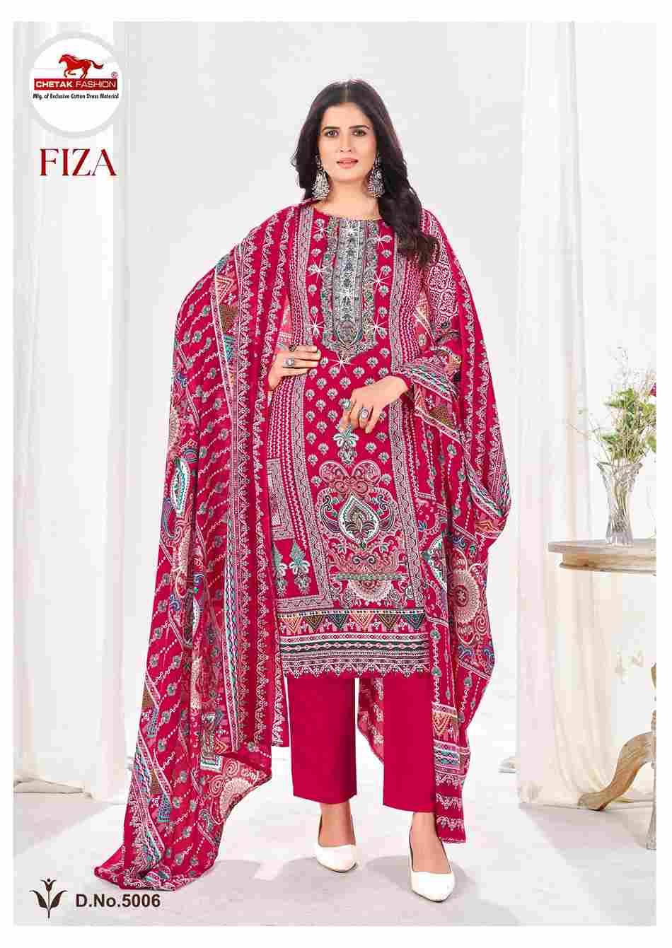 Fiza Vol-5 By Chetak Fashion 5001 To 5008 Series Beautiful Festive Suits Colorful Stylish Fancy Casual Wear & Ethnic Wear Rayon Print Dresses At Wholesale Price