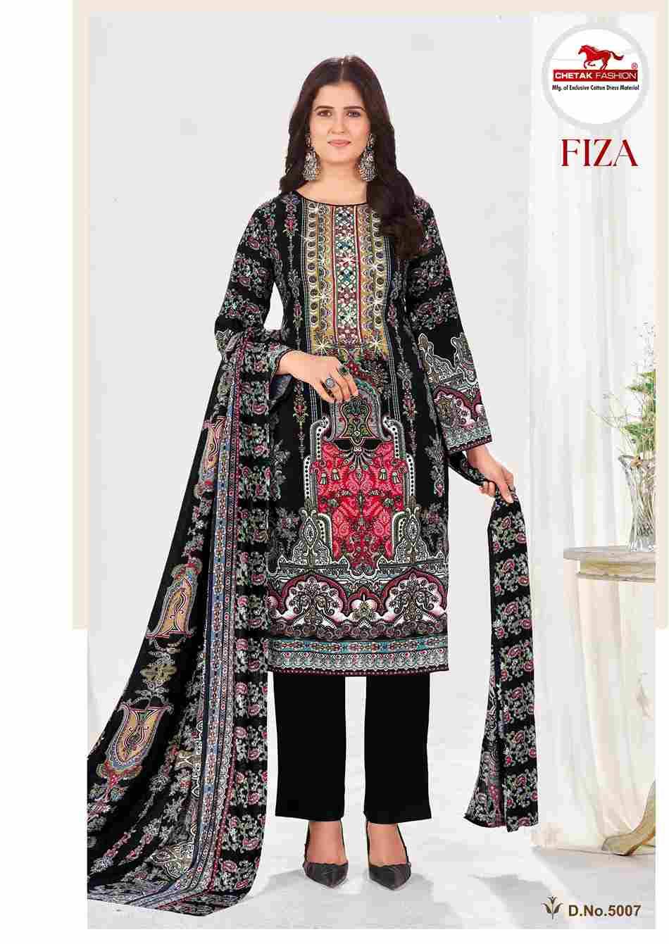 Fiza Vol-5 By Chetak Fashion 5001 To 5008 Series Beautiful Festive Suits Colorful Stylish Fancy Casual Wear & Ethnic Wear Rayon Print Dresses At Wholesale Price