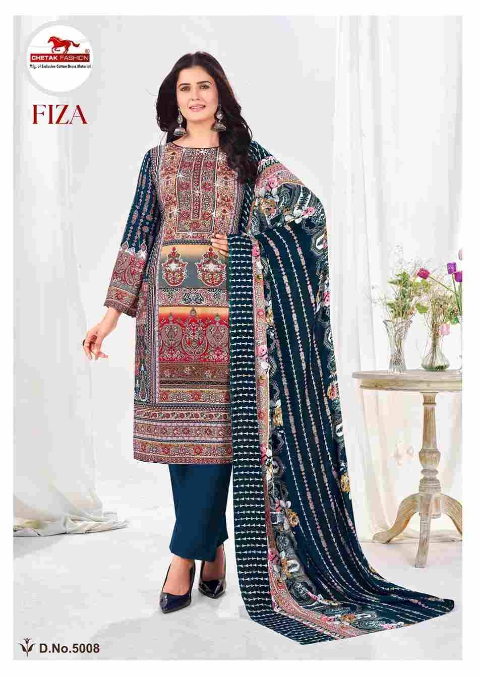 Fiza Vol-5 By Chetak Fashion 5001 To 5008 Series Beautiful Festive Suits Colorful Stylish Fancy Casual Wear & Ethnic Wear Rayon Print Dresses At Wholesale Price