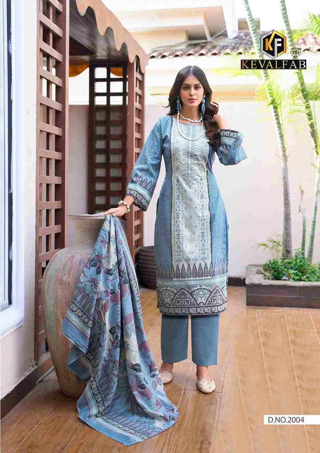 Jazmin Vol-2 By Keval Fab 2001 To 2008 Series Beautiful Festive Suits Stylish Fancy Colorful Casual Wear & Ethnic Wear Soft Cotton Dresses At Wholesale Price