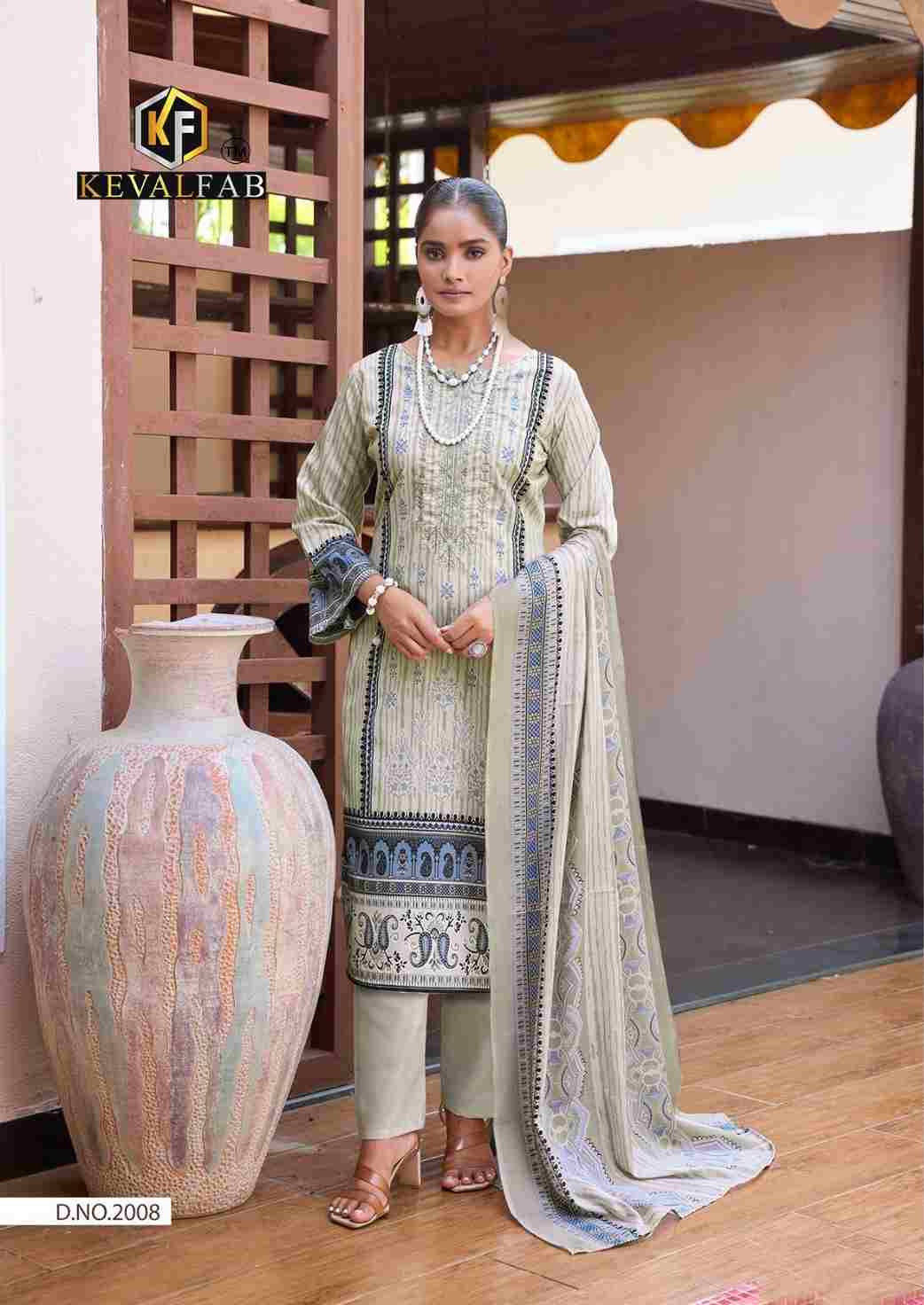 Jazmin Vol-2 By Keval Fab 2001 To 2008 Series Beautiful Festive Suits Stylish Fancy Colorful Casual Wear & Ethnic Wear Soft Cotton Dresses At Wholesale Price