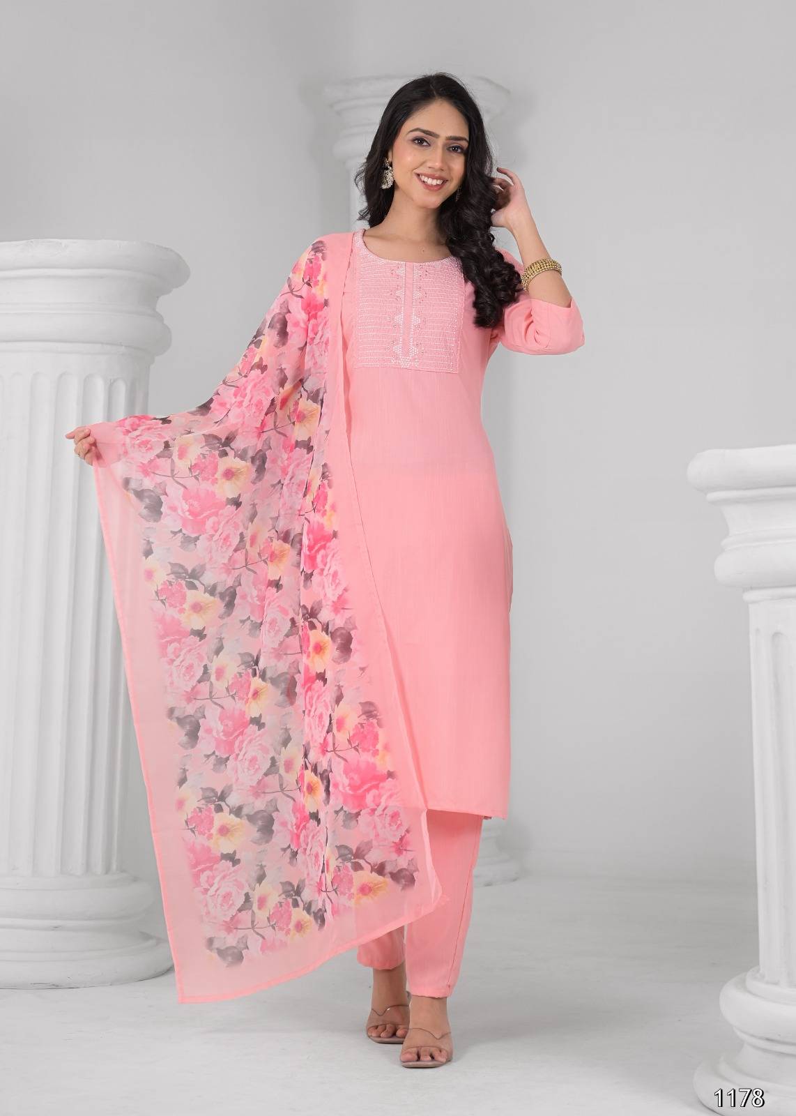Tanisha Vol-24 By Fashid Wholesale 1176 To 1181 Series Beautiful Suits Colorful Stylish Fancy Casual Wear & Ethnic Wear Rayon Embroidered Work Dresses At Wholesale Price