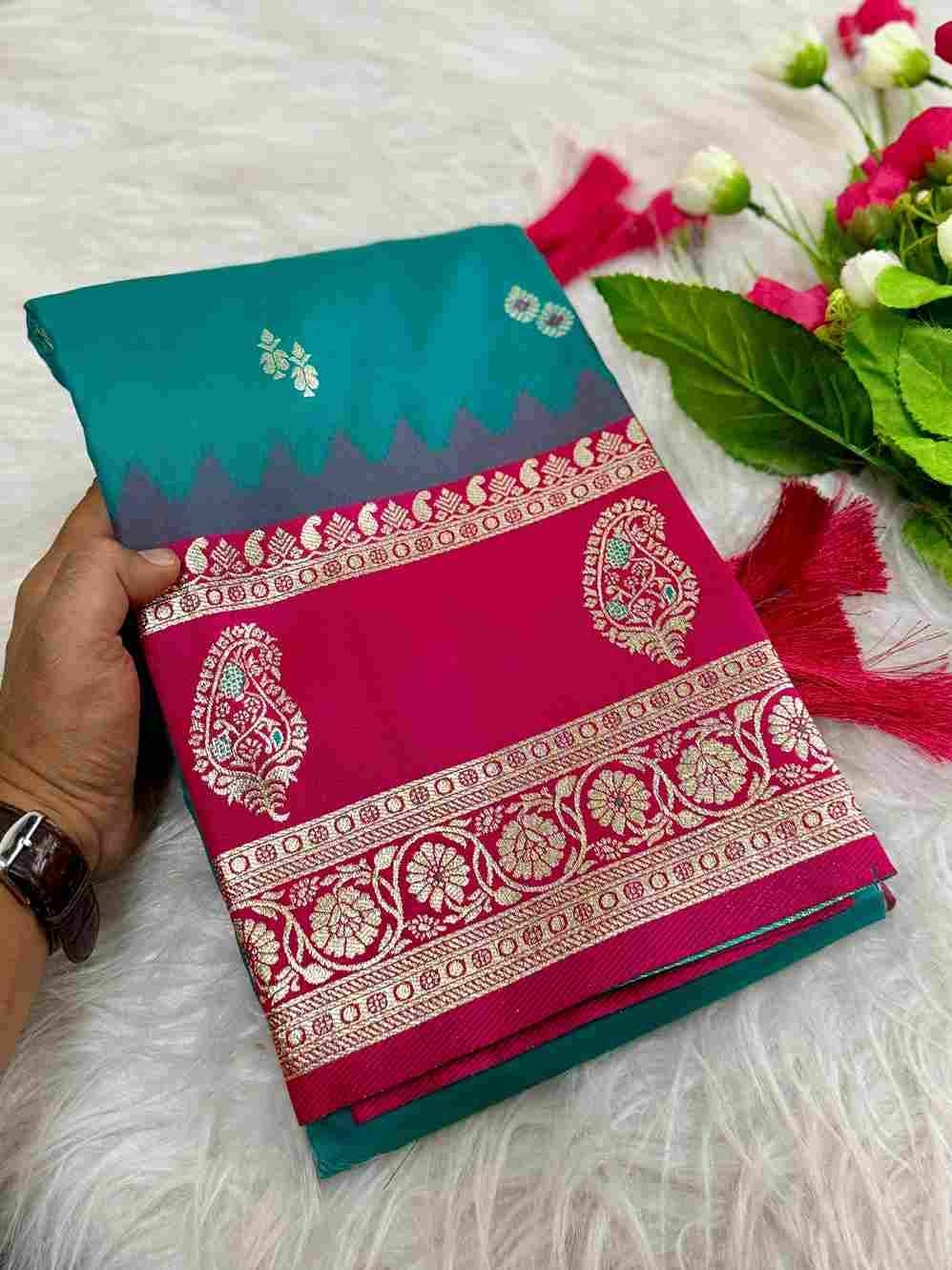 Vv-22 By Fashid Wholesale 01 To 06 Series Indian Traditional Wear Collection Beautiful Stylish Fancy Colorful Party Wear & Occasional Wear Heavy Katan Silk Sarees At Wholesale Price