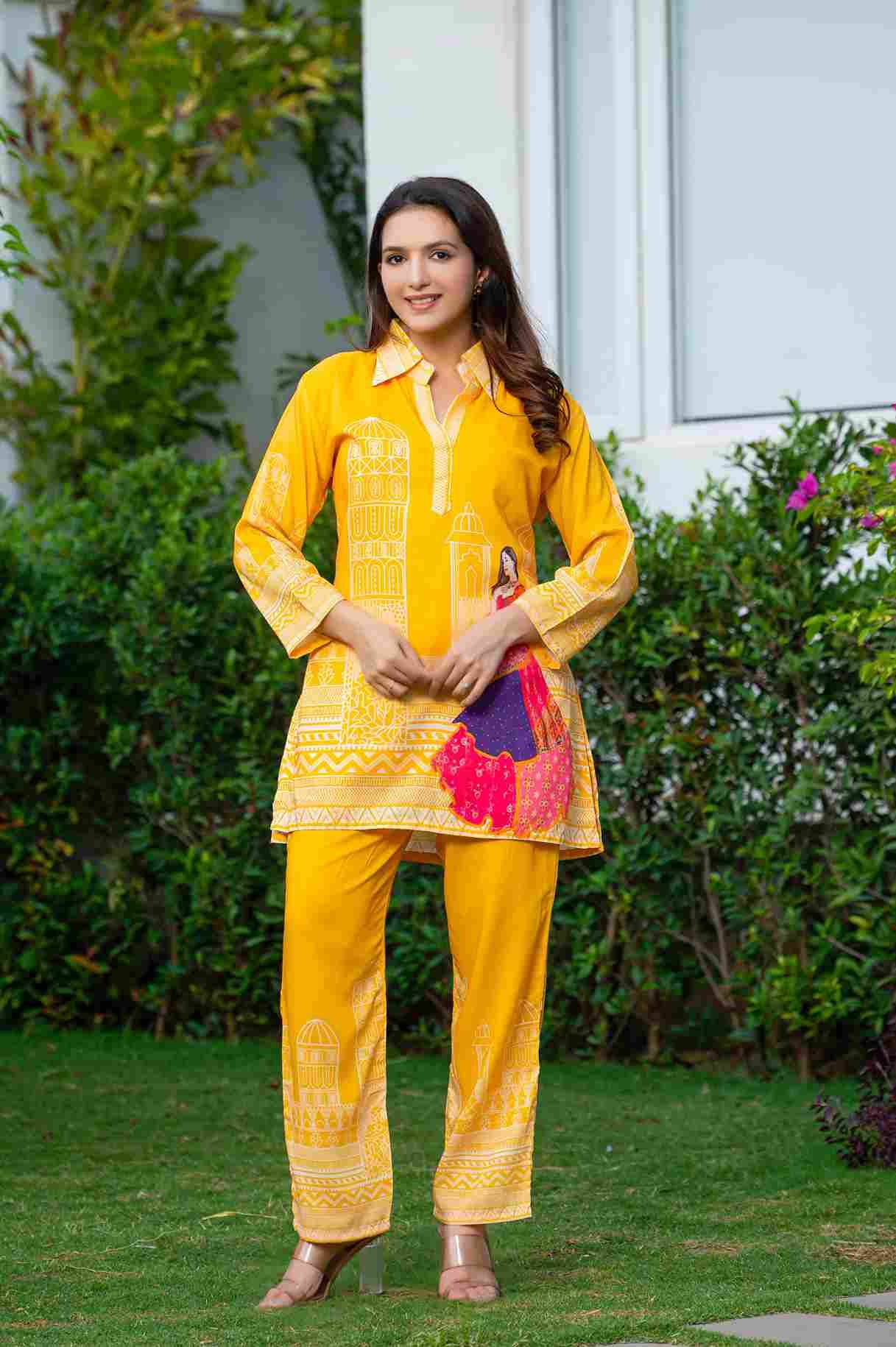 Rani By Kaamiri 01 to 03 Series Designer Stylish Fancy Colorful Beautiful Casual Wear & Ethnic Wear Muslin Silk Co-Ord At Wholesale Price