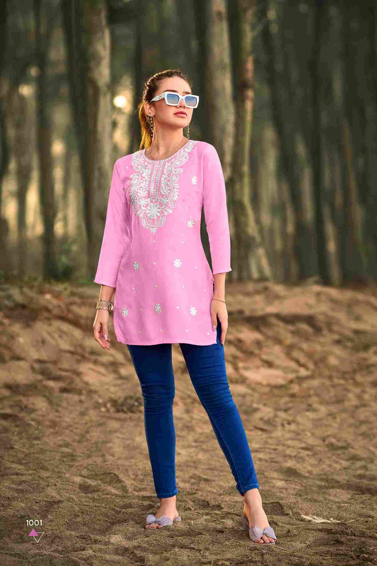 Colors Vol-6 By Tips And Tops 1001 To 1006 Series Designer Stylish Fancy Colorful Beautiful Party Wear & Ethnic Wear Collection Heavy Rayon Slub Tops At Wholesale Price