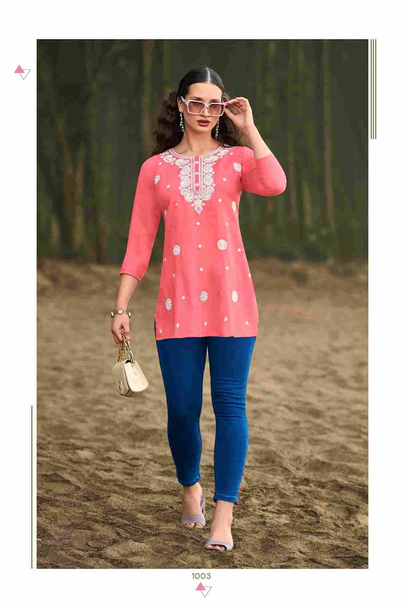 Colors Vol-6 By Tips And Tops 1001 To 1006 Series Designer Stylish Fancy Colorful Beautiful Party Wear & Ethnic Wear Collection Heavy Rayon Slub Tops At Wholesale Price